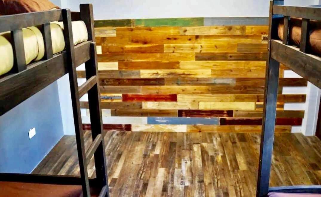 Bed in 4-Bed Dormitory Room with Shared Bathroom